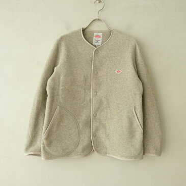 ダントン DANTON ノーカラーフリースカーディガン 34【中古】【80J12】【高価買取中】