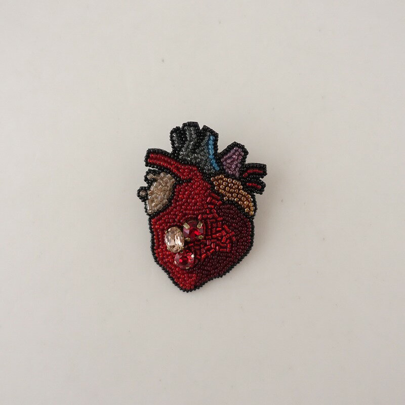 【美品/定価3.6万】 コバヤシモーコ 小林モー子 心臓ブローチ【中古】【11K22】【高価買取中】のサムネイル