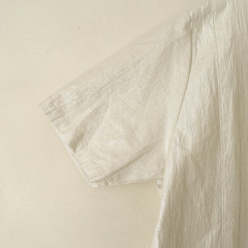 プレインレス plainless 半袖ラメチュニック 3【中古】【01D32】【高価買取中】