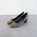 ファビオルスコーニ FABIO RUSCONI GREY714 AMALFI スウェードパンプス 37/23.5 37【中古】【90H32】【高価買取中】