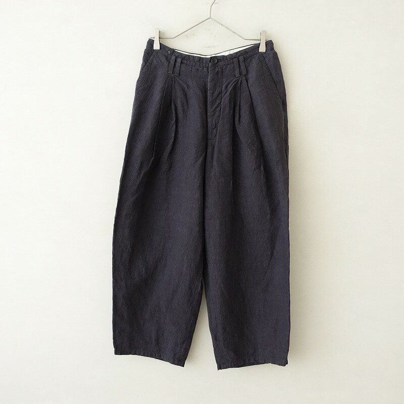 【定価4万】 スズキタカユキ suzuki takayuki wide legged pants パンツ 0【中古】【31J32】【高価買取中】