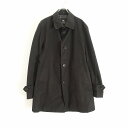 //バーバリーブラックレーベル BURBERRY BLACK LABEL スタンカラーハーフコート L 【中古】【12K32】