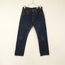 //オアスロウ orslow フラップポケット5Pボタンフライデニムパンツ XS/0 【中古】【32K32】(4)