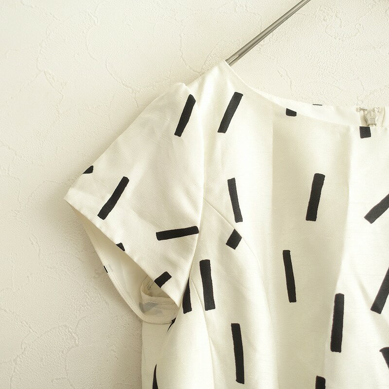 //トゥービーシック TO BE CHIC プリントドレス 40 【中古】【02L32】