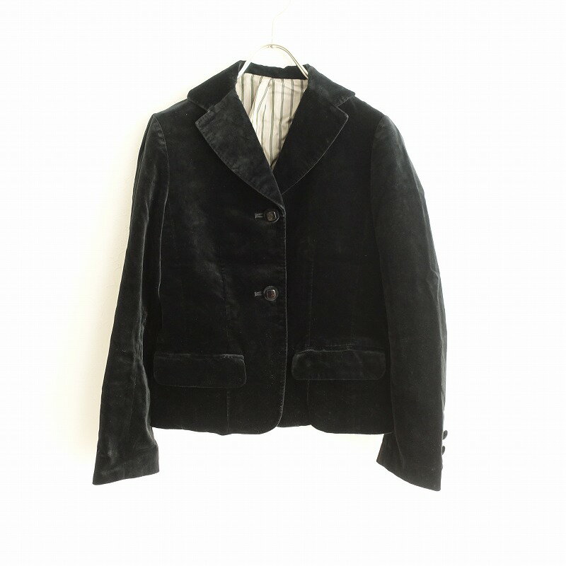 //ロイスクレヨン Lois CRAYON ベルベットジャケット M 【中古】【72L32】