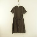 //ヤエカライト YAECA WRITE 98706 WRAP DRESS ラップドレスワンピース S 