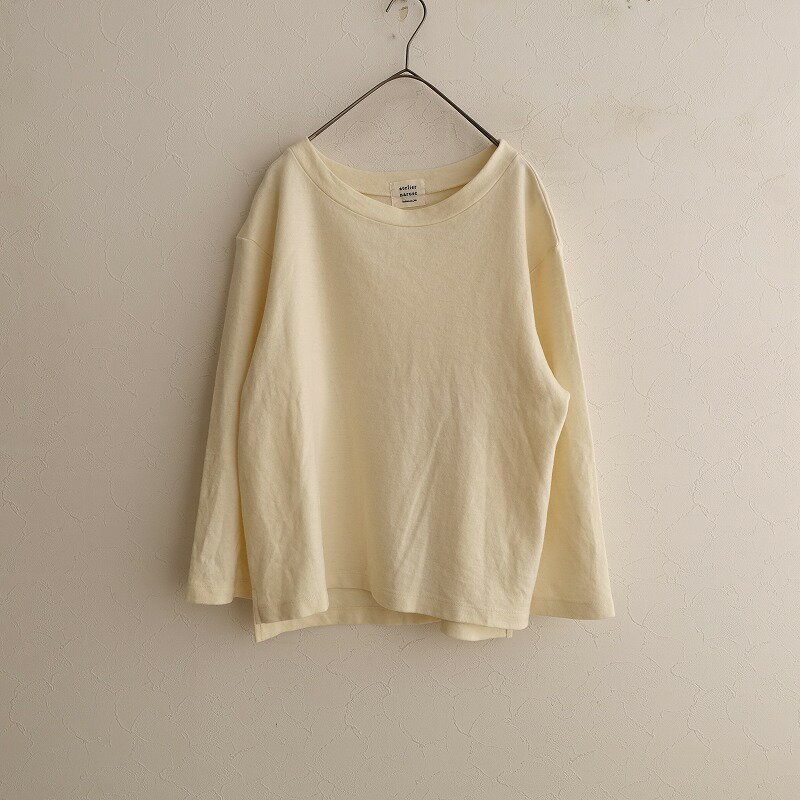 Rakuten - //【定価1.5万】アトリエナルセ atelier naruse 微起毛ウールカットソー F 【中古】【12A42】【均一商品】
