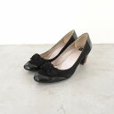 //卑弥呼 リボン付きパンプス 25 25 【中古】【41A42】
