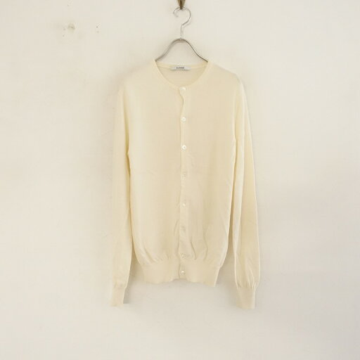 //【定価2.8万】スローン SLOANE 14Gメリノウール天竺クルーネックカーディガン 2 【中古】【50C42】 //【定価2.8万】スローン SLOANE 14Gメリノウール天竺クルーネックカーディガン 2 【中古】【50C42】