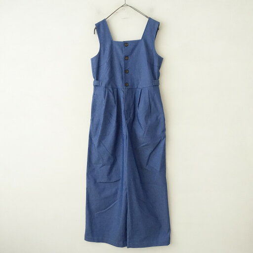 //【2023SS】高山直子×GLOBAL WORK/エス EiiS タックパンツオールインワン S 【中古】【41C42】 //【2023SS】高山直子×GLOBAL WORK/エス EiiS タックパンツオールインワン S 【中古】【41C42】