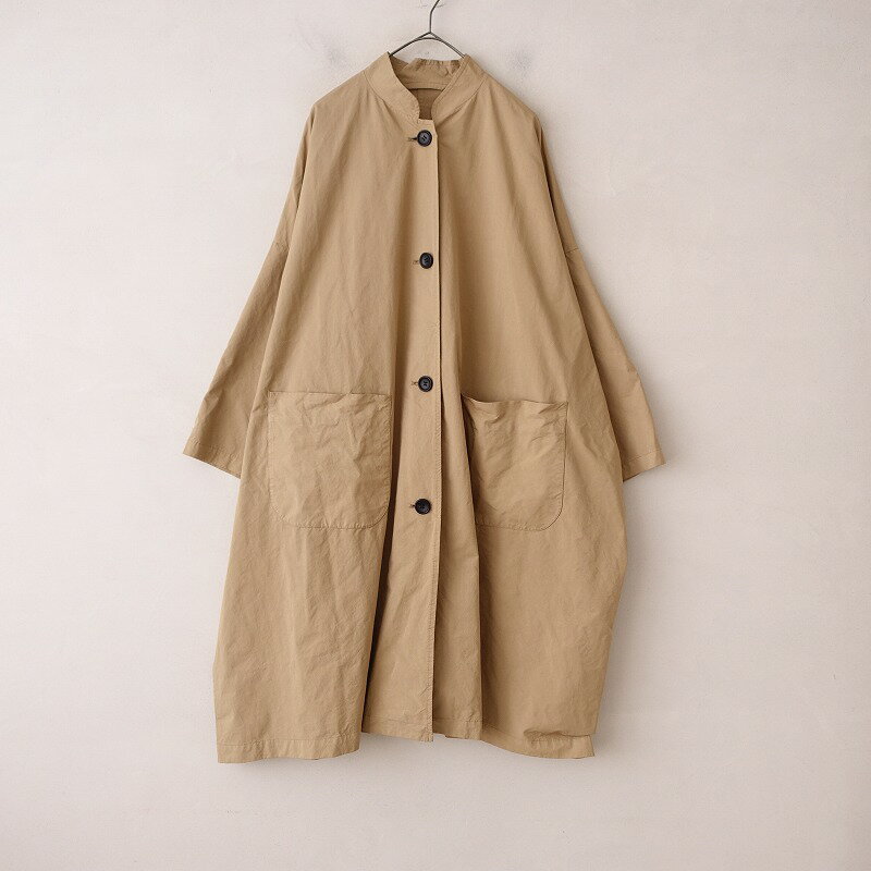 【定価6.6万】オールドマンズテーラー R&D.M.Co- GARMENT DYE OVER SIZE COAT - 【中古】【90E42】