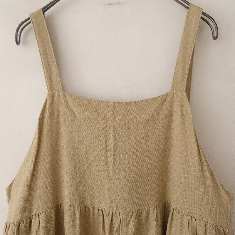 サマンサモスモス Samansa Mos2 レーヨン麻柄アソートサロペットパンツ F 【中古】【72E42】