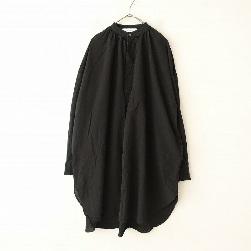 【定価1.9万】ヴェリテクール Veritecoeur ガスボイルコットンチュニック 2 【中古】【02F42】
