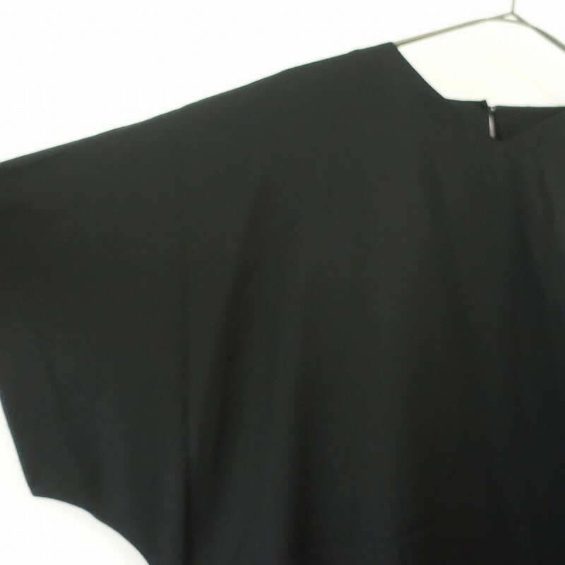 ポイゼ PoisE コットンシルクVネックワンピース 【中古】【12G42】