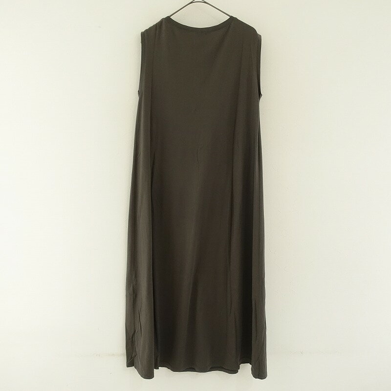 2022SS/ギャルリーヴィー GALERIE VIE ボートネックノースリカットソーワンピース 36 【中古】【32G42】