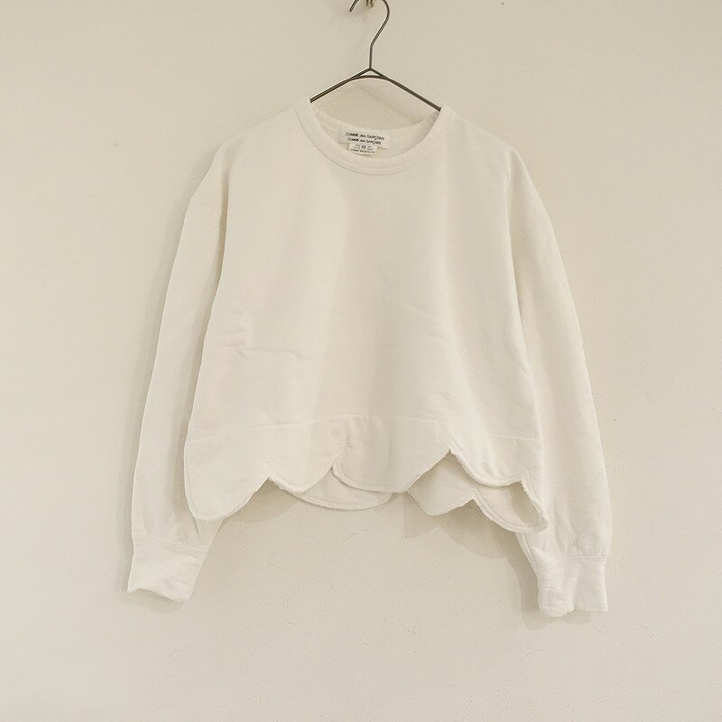 コムデギャルソン COMME des GARCONS カッティング長袖スウェット XS 【中古】【42G42】のサムネイル