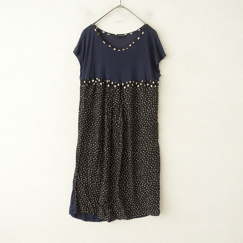Rakuten - パドカレ pas de calais フレンチスリーブワンピース 38 【中古】【80H42】