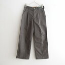 ユニバーサルオーバーオール UNIVERSAL OVERALL コットンツイルタックパンツ S 【中古】【20I42】