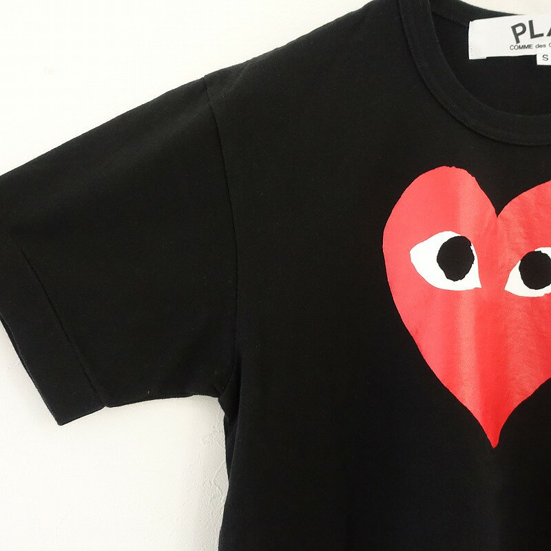 コムデギャルソン PLAY COMME des GARCONS プリントTシャツ S 【中古】【80I42】