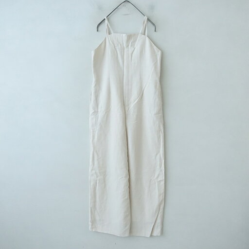 【定価3.1万】サロンアダムエエロペ SALON adam et rope ジップアップサロペットパンツ F 【中古】【01I42】 【定価3.1万】サロンアダムエエロペ SALON adam et rope ジップアップサロペットパンツ F 【中古】【01I42】