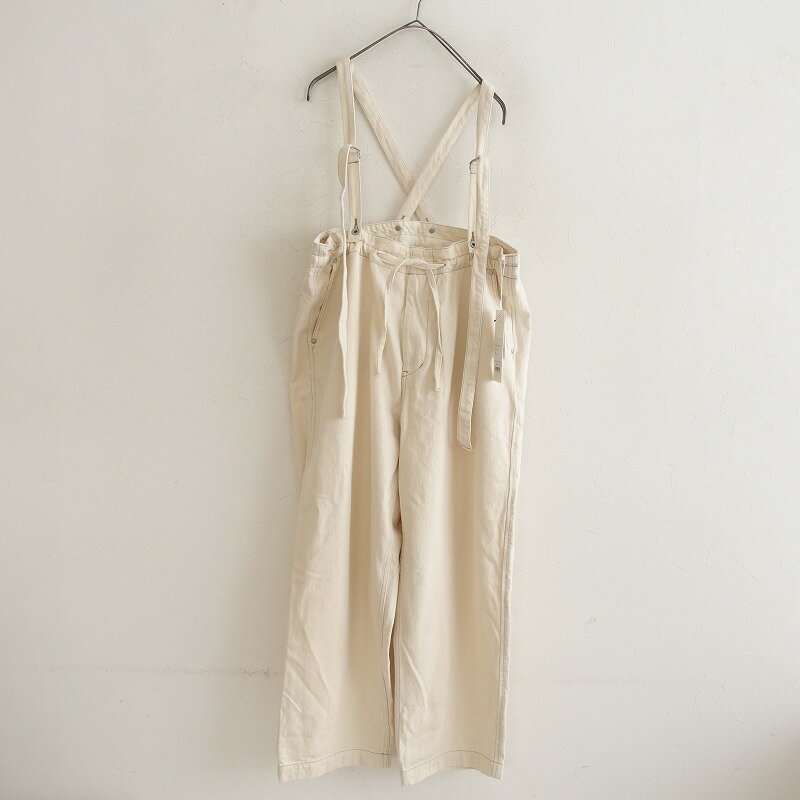 樂天商城 - 【定価1.7万】ジョンブル Johnbull サスペンダー付きコットンパンツ L 【中古】【11I42】