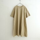 シャルパンティエドゥヴェッソ Charpentier de vaisseau ノーカラーAラインスモックドレス 1 【中古】【11I42】