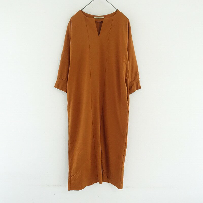乐天商城 - カレンソロジー Curensology キーネックワンピース F 【中古】【11I42】
