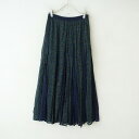 【定価1.9万】ヌキテパ ne Quittez pas RAYON GGT FLOWER MIX SKIRT 【中古】【60J42】