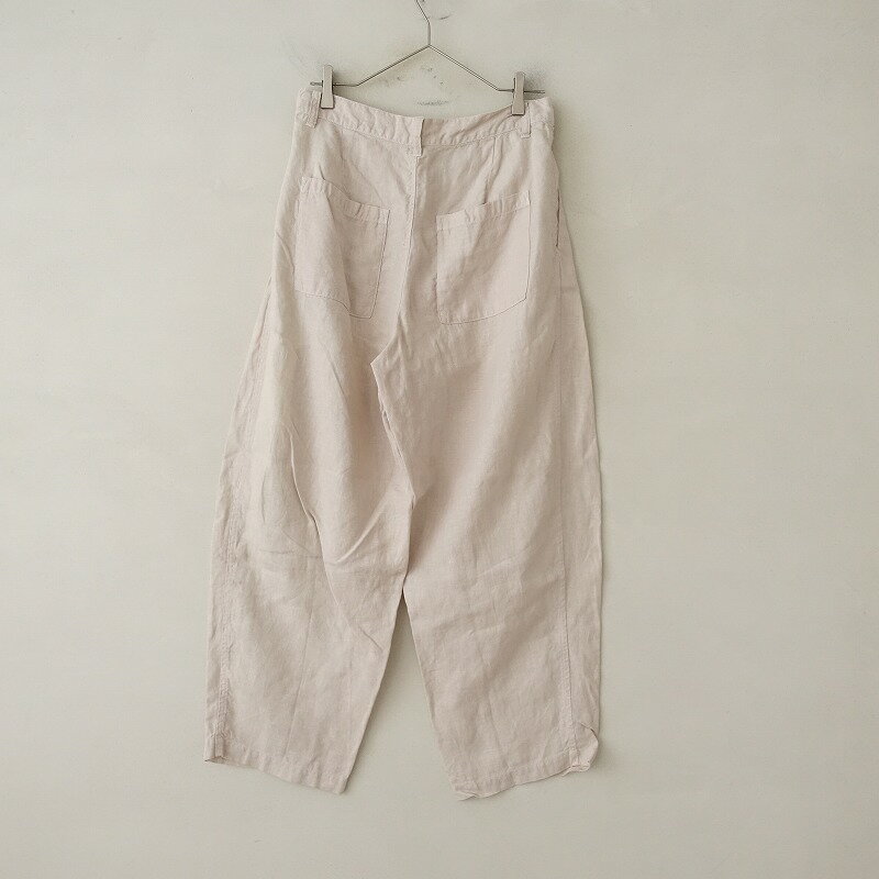 ネストローブ nest Robe リネンタックパンツ F 【中古】【30L42】