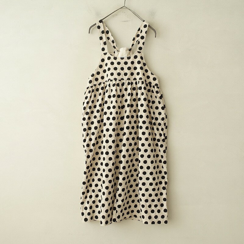 イチ ICHI ドットサロペット - 【中古】【52L42】