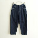 【定価4.1万】ミナペルホネン mina perhonen every day ロールアップデニムパンツ 34 【中古】【62L42】