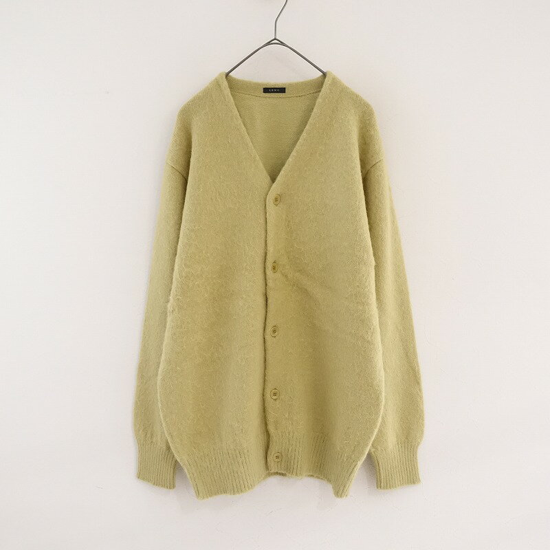 リノ LENO アルパカウールVネックニットカーディガン 2 【中古】【72L42】