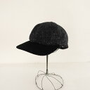 【定価1.9万】キジマタカユキ KIJIMA TAKAYUKI BRITISH MELTON & CORDUROY 6PANEL CAP 【中古】【60A52】