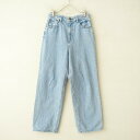 レッドカード RED CARD ワイドストレートデニムパンツ 26 【中古】【01A52】