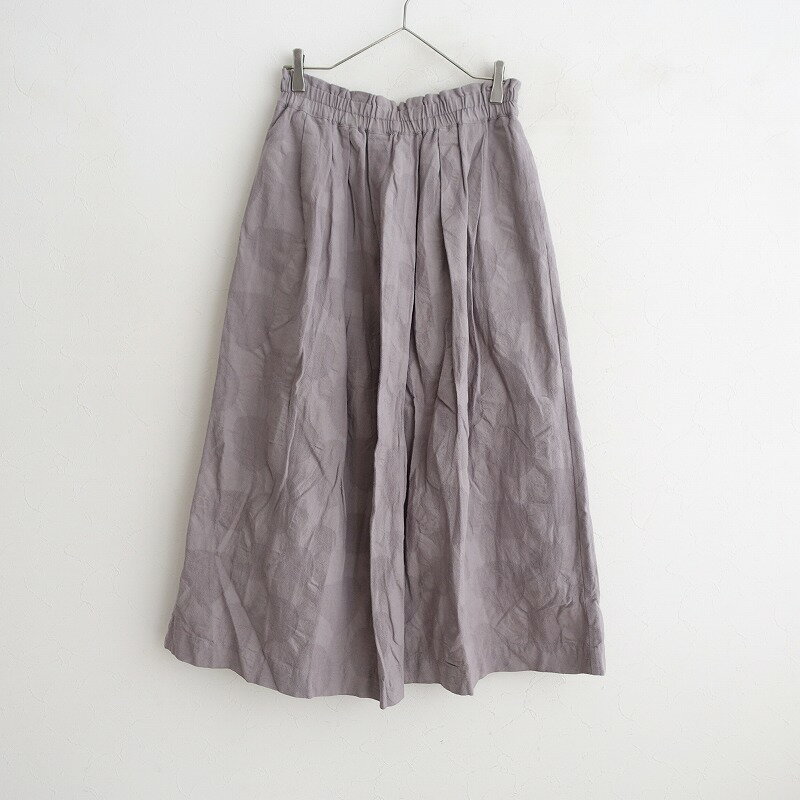 【定価2.3万】ポプリ pot-pourri ネルススカート - 【中古】【01A52】