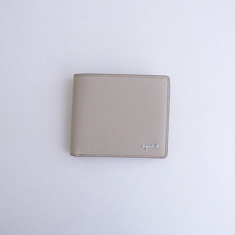 アニエスベー agnes b. 二つ折り財布 【中古】【22A52】