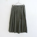 ケイハヤマプリュス KEI Hayama PLUS リネン混ラップワイドパンツ 2 2 【中古】【92A52】(4)