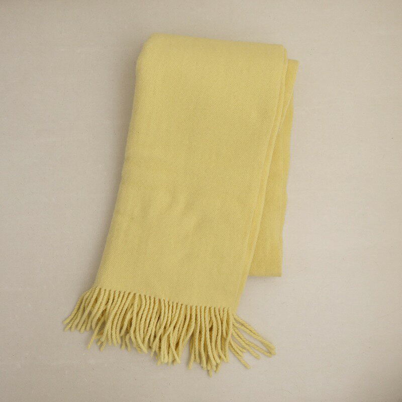 アソースメレ ASAUCE MELER ウール大判ストール 【中古】【81B52】