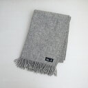 【美品/定価2.4万】クリッパン KLIPPAN ボタン付きショール 【中古】【90C52】(4)