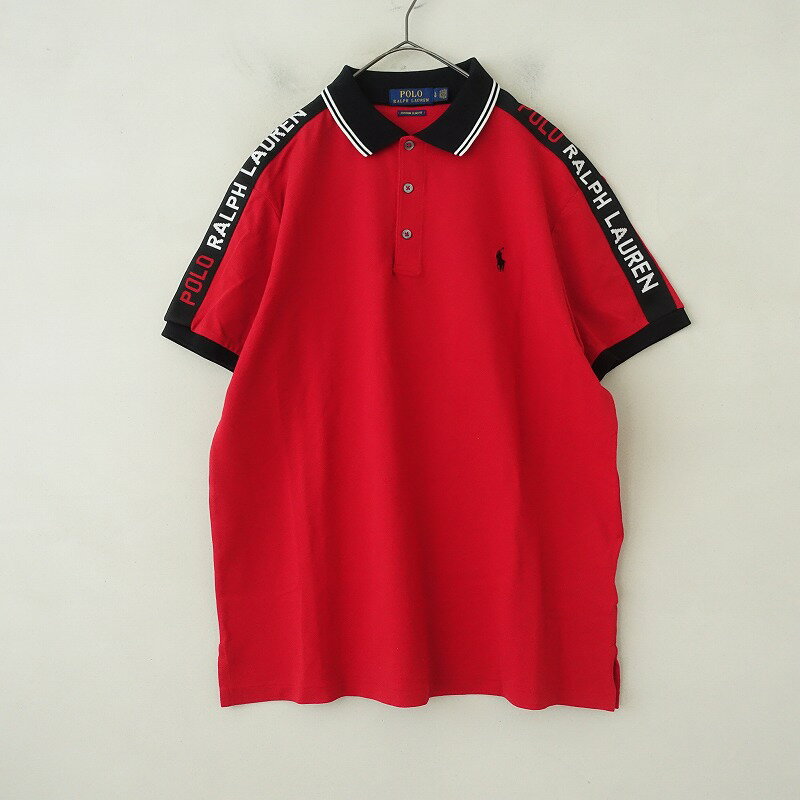 Rakuten - 【メンズ】ポロラルフローレン Polo Ralph Lauren CUSTOM SLIM FITカノコポロシャツ LG 180/100A 【中古】【62C52】