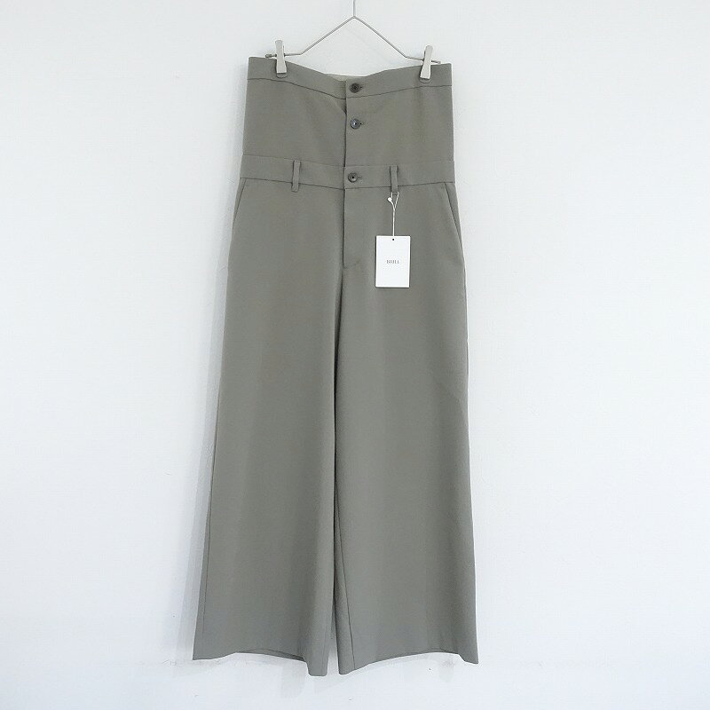 Rakuten - 【未使用/定価3.8万】ブリル BRILL リターンハイウエストパンツ 36 【中古】【72C52】