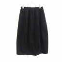 【定価1.3万】ミズイロインド mizuiro-ind コーデュロイコクーンスカート - 【中古】【72C52】