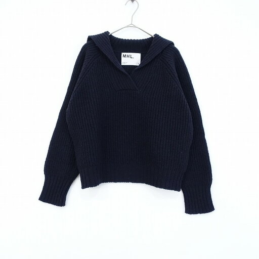 【美品/定価4.9万】2024AW/マーガレットハウエル MARGARET HOWELL BRITISH MERINOセーラーカラーニット 2 2 【中古】【60D52】 【美品/定価4.9万】2024AW/マーガレットハウエル MARGARET HOWELL BRITISH MERINOセーラーカラーニット 2 2 【中古】【60D52】