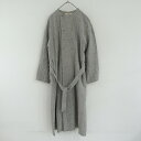 ネストローブ nest Robe ダブルボタンベルテッドリネンコートワンピース 【中古】【70D52】(4)