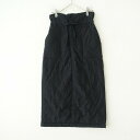 【未使用/2.5定価万】マカフィー MACPHEE キルティングロングタイトスカート 36 【中古】【70D52】