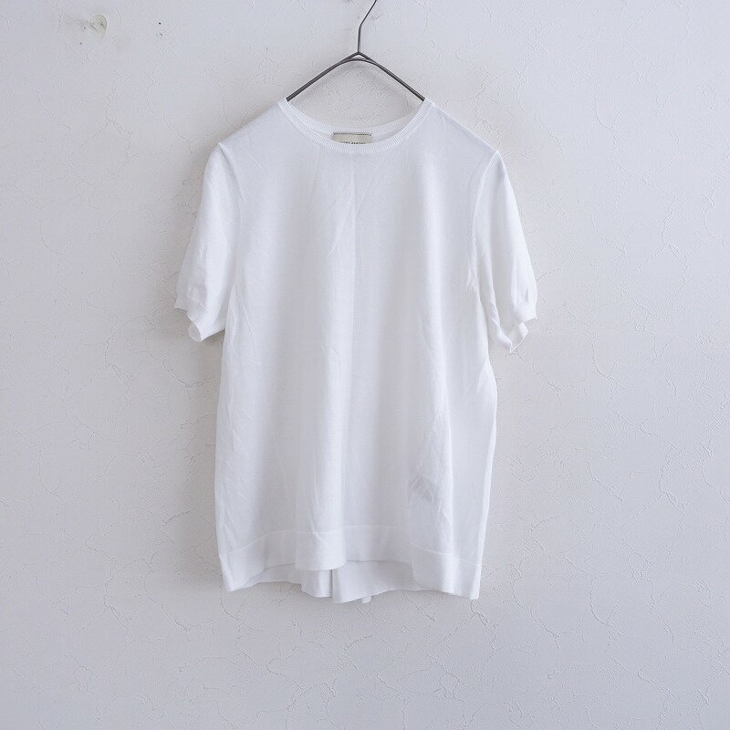 【定価1.4万】ユナイテッドアローズ UNITED ARROWS HT-CO ショートスリーブフレアニット 【中古】【01D..