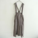 【美品】ヴラスブラム Vlas Blomme Elderberry Check ジャンパースカート F 【中古】【72D52】