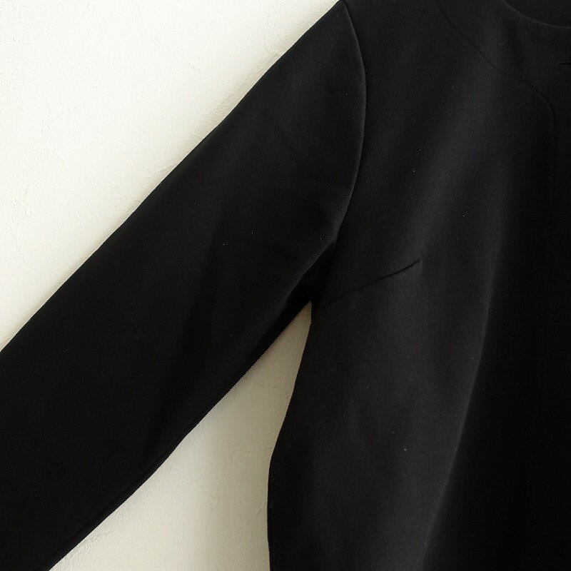 【定価1.4万】サラウェア SARAH WEAR ストレッチポンチ貝釦ボレロジャケット 【中古】【20E52】