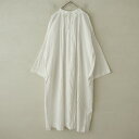 ネストローブ nest Robe リネンチャーチドレス F 【中古】【51E52】(4)