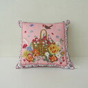 【美品】アフタヌーンティー×ナタリーレテ AfternoonTea×Nathalie Lete クッション 45.5×42.5cm 【中古】【71E52】